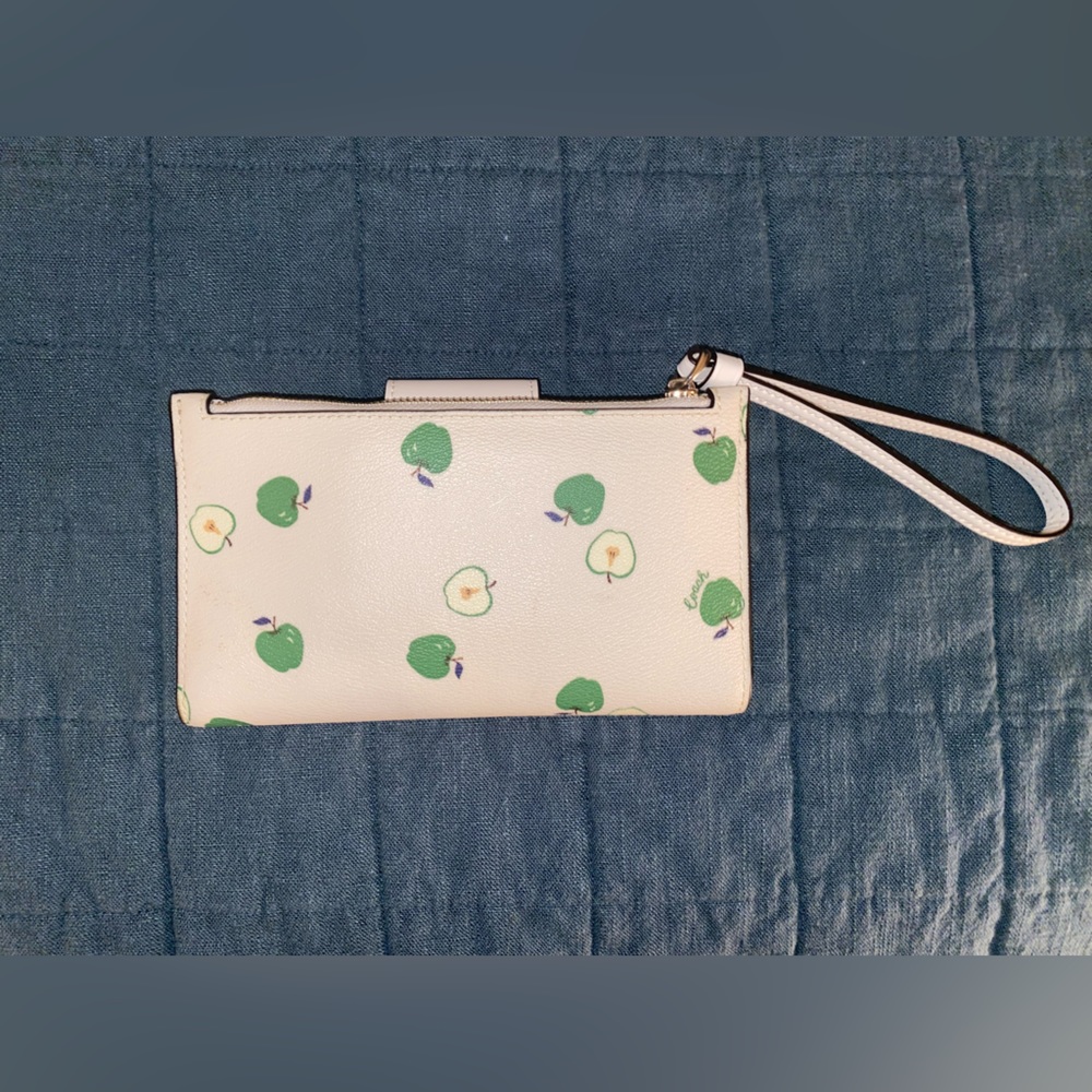 Coach Apple Wristlet/Clutch - Picture 2 of 3